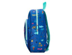 Sac a dos liderpapel baby safari motif cocodrile        330x100x250mm coloris bleu – Image 5