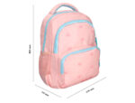Sac a dos liderpapel scolaire arc-en-ciel 350x110x270mm     coloris rose – Image 2
