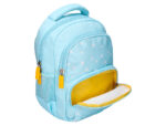 Sac a dos liderpapel scolaire fleurs 350x110x270mm coloris  bleu ciel – Image 5