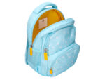 Sac a dos liderpapel scolaire fleurs 350x110x270mm coloris  bleu ciel – Image 7