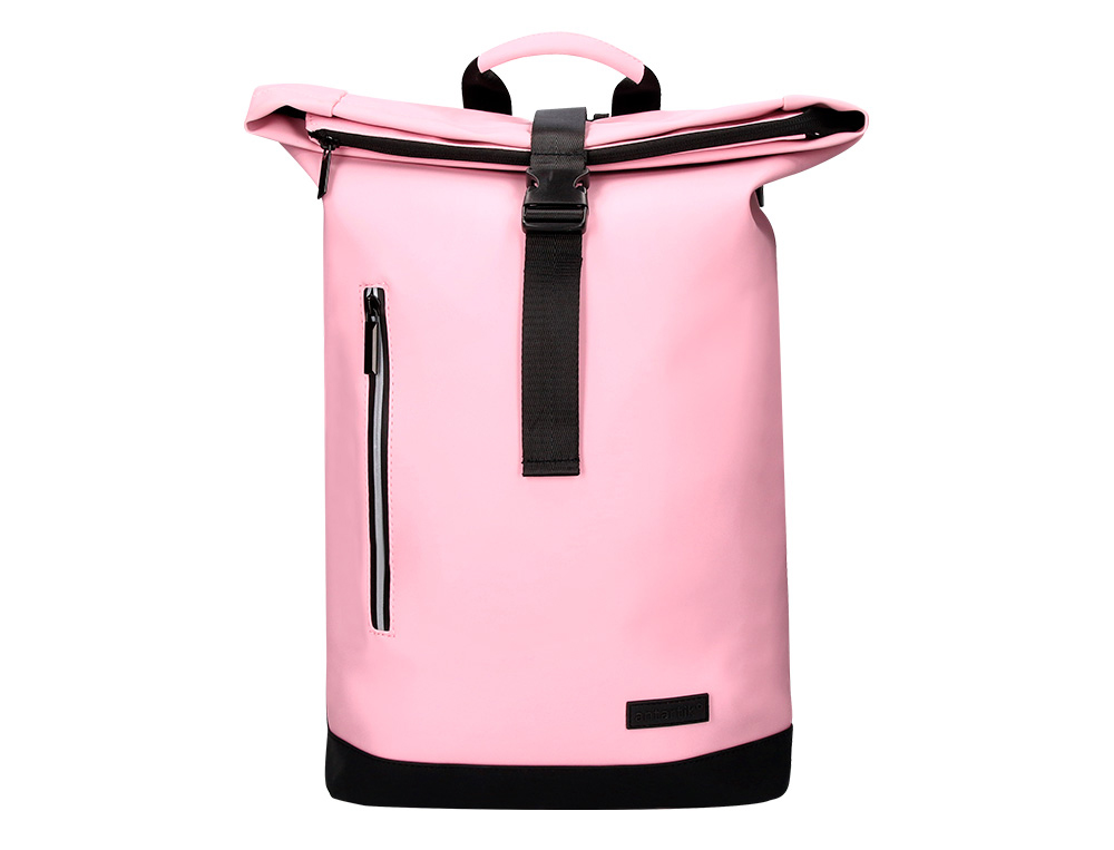 610115g-1.jpg Sac a dos antartik roll up waterproof 480x130x280mm coloris rose – Image 1