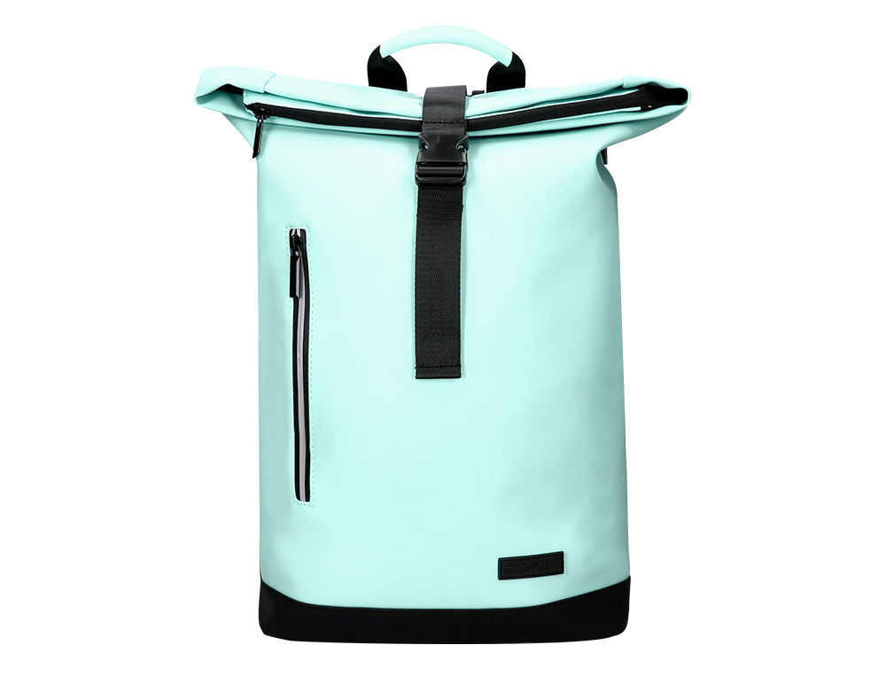 610116g-1.jpg Sac a dos antartik roll up waterproof 480x130x280mm coloris turquoise – Image 1