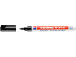 Marqueur edding e-8040 special tissu point ogive     trait 1mm coloris noir