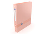 Classeur oxford color life a4+ dos 40mm 4 anneaux ronds  coloris pastel assortis – Image 3
