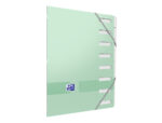 Trieur oxford agrafe color life a4 8 positions coloris   pastel assortis – Image 2
