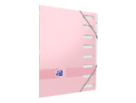 Trieur oxford agrafe color life a4 8 positions coloris   pastel assortis – Image 3