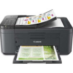 Imprimante multifonction canon pixma tr4755i 4 en 1    impression jet d'encre wifi   coloris noir