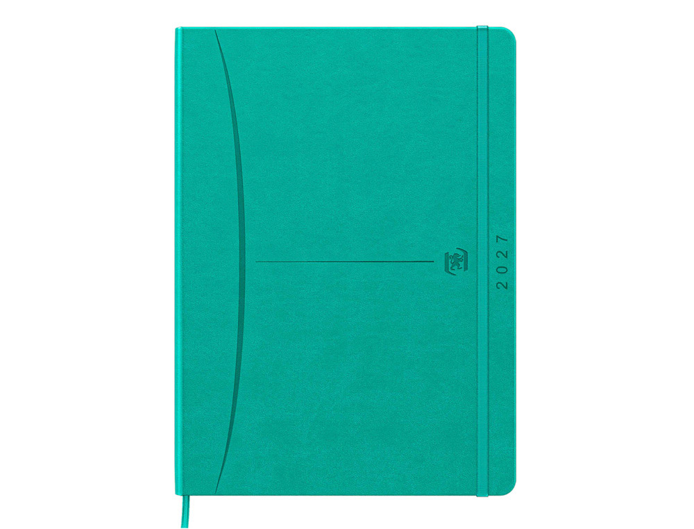 611317g-1.jpg Agenda oxford signature 2027 21x27cm 128p 1 semaine/2 pages francais coloris assortis – Image 1