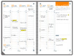 Agenda oxford international 2027 16x24cm 128p 1 semaine/2 pages francais coloris noir – Image 5