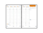 Agenda oxford international 2027 21x29,7cm 128p 1         semaine/2 pages francais      coloris noir – Image 2