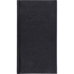 Agenda oberthur london semainier 16 poche 1          semaine/2 pages 9x17cm 128p   fsc coloris noir