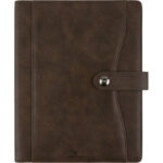 Agenda oberthur davos semainier 25 spirale 1        semaine/2 pages 17x24cm 128p  fsc coloris marron