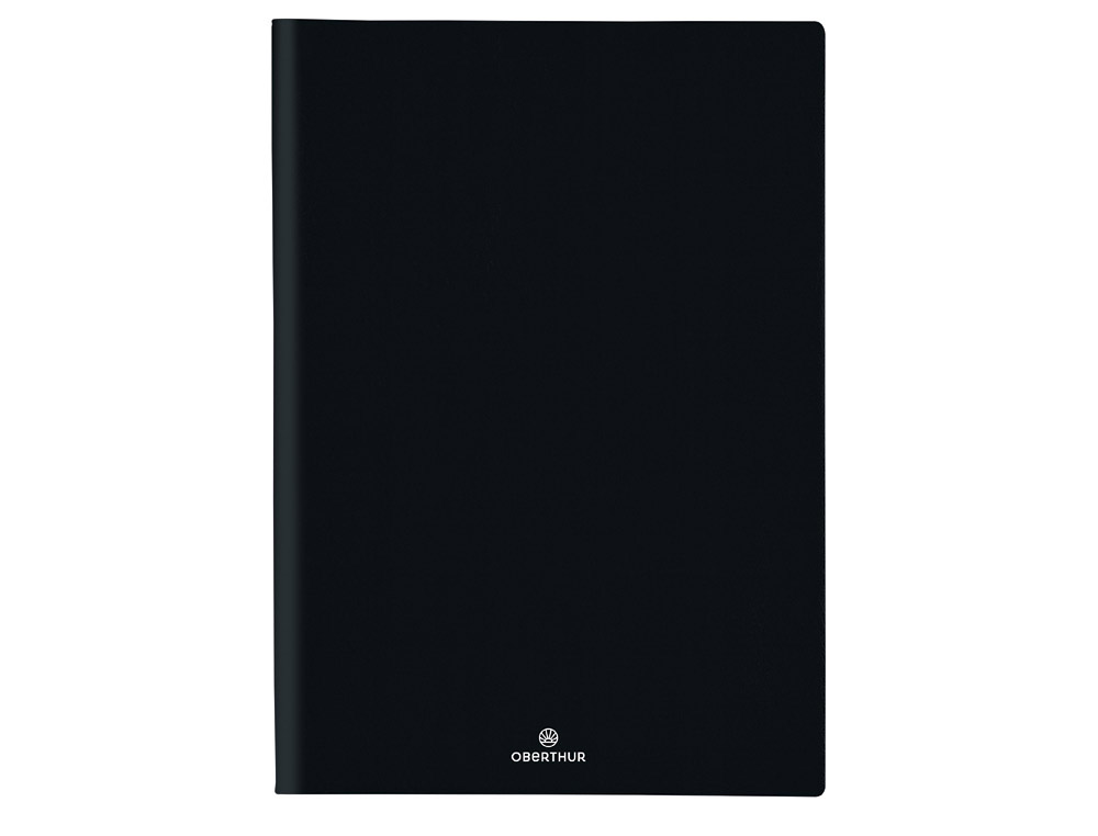 611342g-1.jpg Agenda oberthur malmo semainier 30 spirale 1 semaine/2 pages 22x30cm 128p fsc coloris noir – Image 1