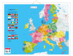 Calendrier bouchut 2027 uni-compact verso carte       europe recto 12 mois 2        oeillets et 1 cordonnet – Image 2