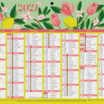 Calendrier bancaire bouchut 2027 fleurs mini 7 mois       recto/verso 1 trou 210x265mm
