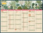 Calendrier bancaire bouchut 2027 exotique medium 6 mois   recto/verso 1 oeillet         320x420mm