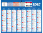 Calendrier bouchut petit format 210x265mm septembre    2025 a decembre 2026 – Image 2