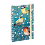 Agenda exacompta semainier poche lady 16s sophie adde    oiseaux 9x16cm