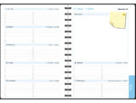 Agenda exacompta semainier bureau lady 20s sophie adde   fleurs 15x21cm – Image 3