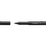 Stylo-feutre stabilo driver pointe fine trait 0,4mm encre vert