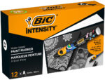 Marqueur peinture bic intensity pointe ogive        moyenne coloris blanc