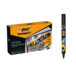 Marqueur peinture bic intensity pointe ogive        moyenne coloris noir