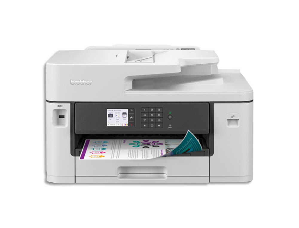 611531g-1.jpg Imprimante multifonction brother mfc-j5345dw jet d'encre 4 en 1 couleur impression a3 28 ipm wifi recto/verso ecran lcd – Image 1