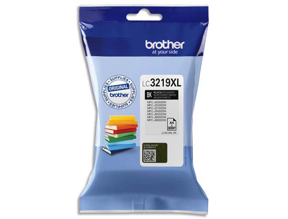 Cartouche d'encre original brother lc3219 3000 p noir