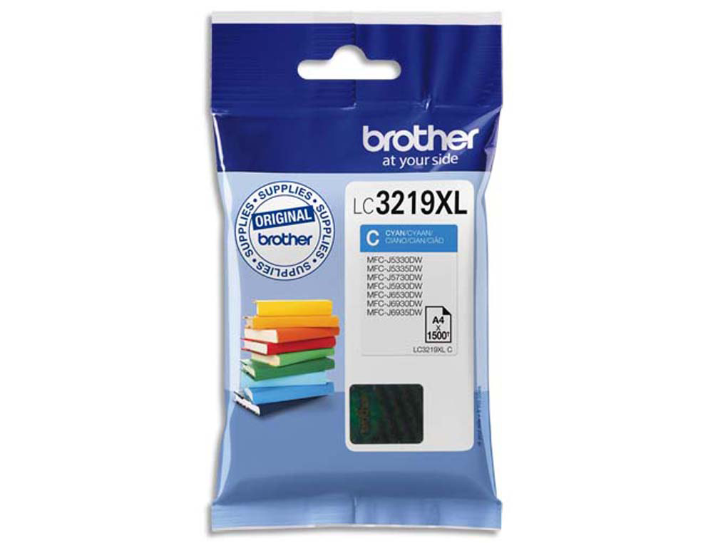 Cartouche d'encre original brother lc3219 3000 p cyan