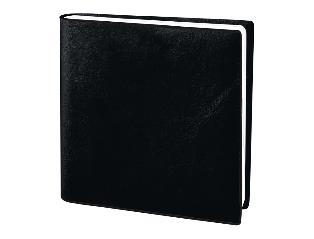 Agenda quo vadis orphee ml alpha 1 semaine/2 pages 16x16 cm coloris noir