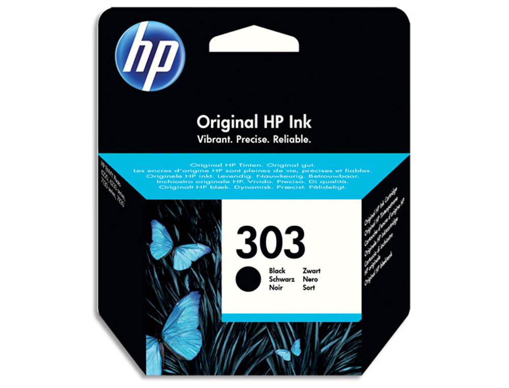 Cartouche d'encre original hp 303 200 p noir