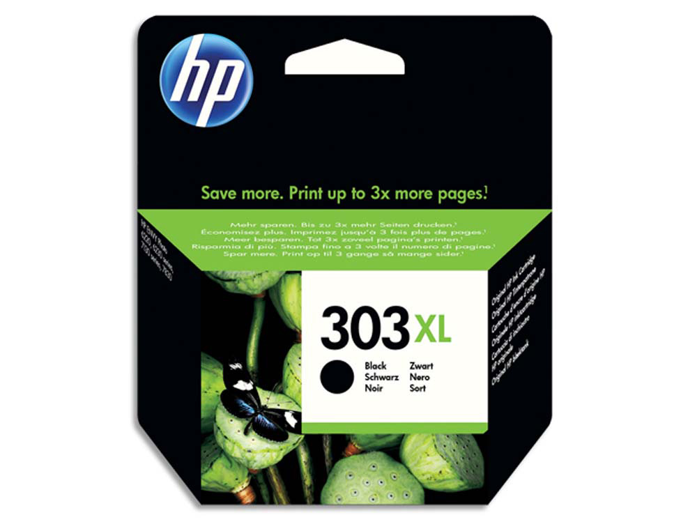 Cartouche d'encre original hp 303xl 600 p noir