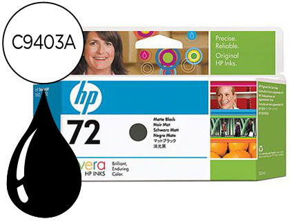 Cartouche d'encre original hp 72 2400 p noir