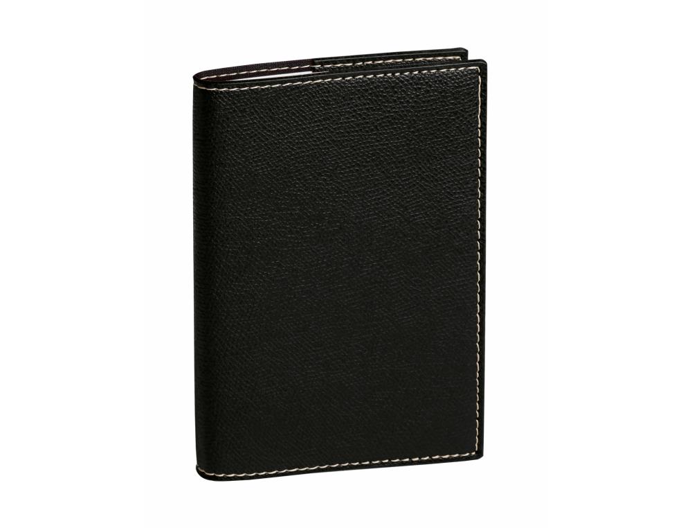 Agenda quo vadis le professeur club coloris noir  dim. 210x270mm