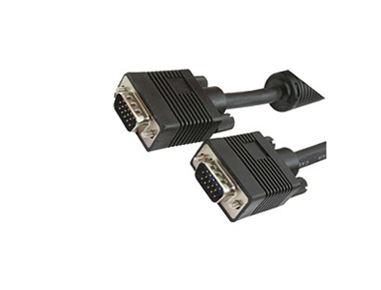 Câble vga hd/db15 relie pc à moniteur prise femelle db15 longueur câble 1,8m