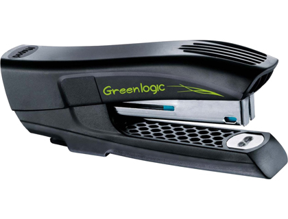 Agrafeuse maped greenlogic pocket recyclé 28x104x44mm 15 feuilles agrafes n.10 coloris noir