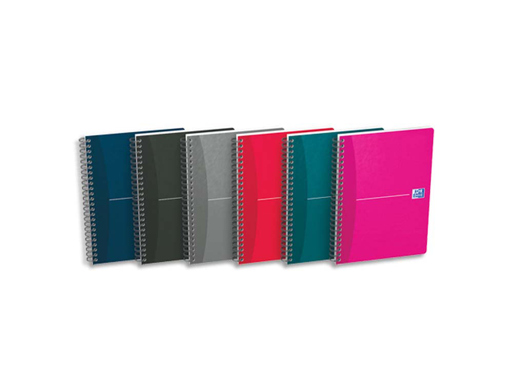 Cahier oxford office essentials reliure intégrale couverture souple a5 100 pages 90g quadrillé 5mm