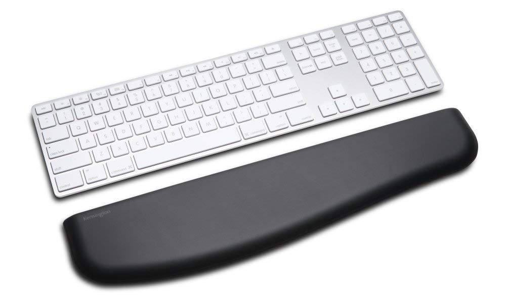 Repose-poignets kensington ergosoft pour claviers ultra plats 432x100x10mm