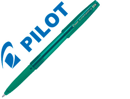 Stylo-bille pilot super grip g cap pointe extra large coloris vert
