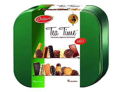 Biscuits teatime delacre boîte de 1kg