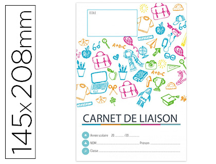 Carnet de liaison primaire éditions fuzeau 14,5x20,8cm