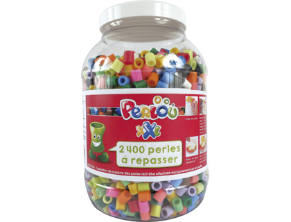 Baril 2400 perles mixtes xxl 10mm