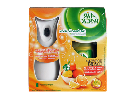 Diffuseur de parfum air wick freshmatic diffusion automatique raffraichit désodorise + recharge