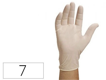 Gant à usage unique jetable non poudré taille m 7/8         lot de 100un