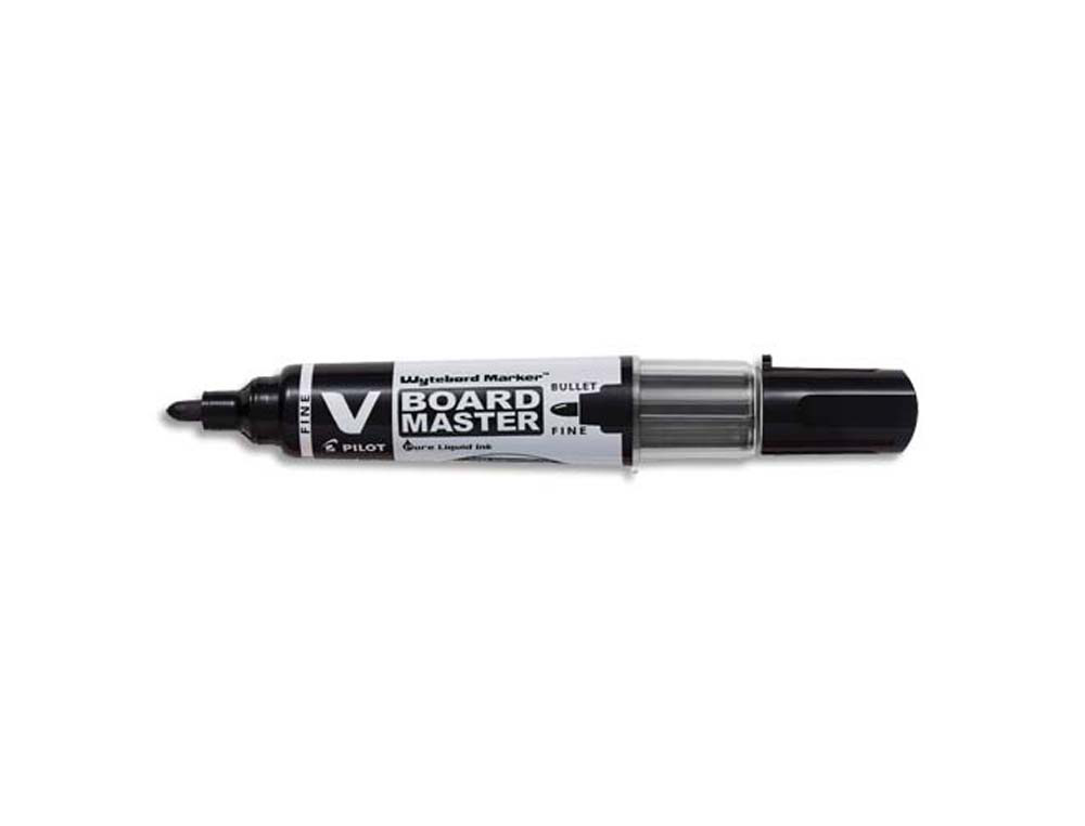 Marqueur pilot v-board tableau blanc pointe conique effaçable à sec encre liquide base alcool coloris noir