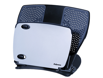 Support fellowes ordinateur portable professional series ergonomique 9 positions 85/245mm porte-document