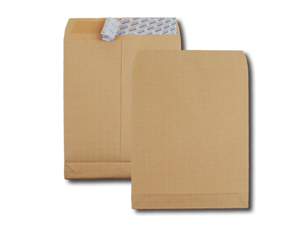 Pochette gpv kraft armé 120g c4 229x324mm soufflet 30mm boîte 250 unités