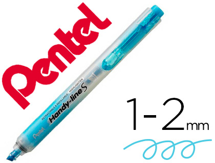 Surligneur pentel handy-line s coloris bleu