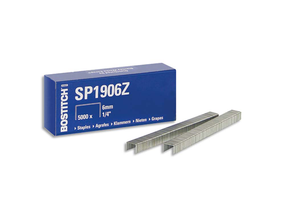 Agrafe bostitch sp19 1/4 boîte 5000 unités