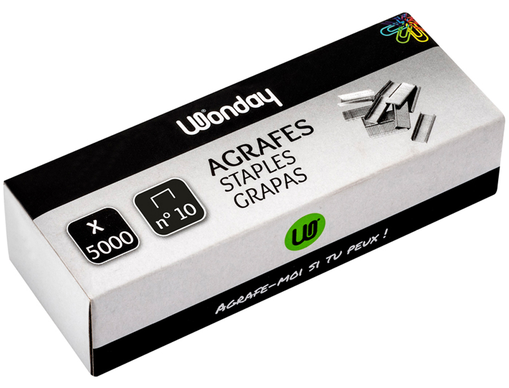 Agrafe safetool nº10 boîte 5000 unités